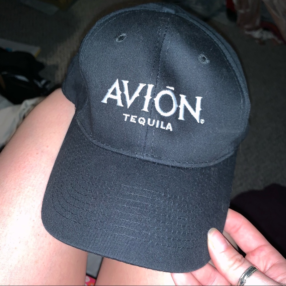 Black Avion Tequila Baseball Cap - image 1
